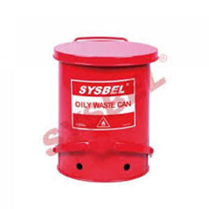 Sysbel Oily Waste Cans