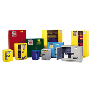 Chemical safety cabinets