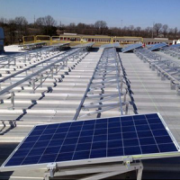 Solar panner frame
